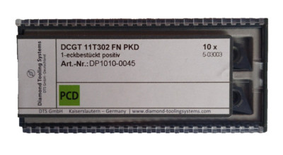 PKD PCD Wendeschneidplatte DCGT 11T302 FN NEU | ALU Aluminium NE-Metalle