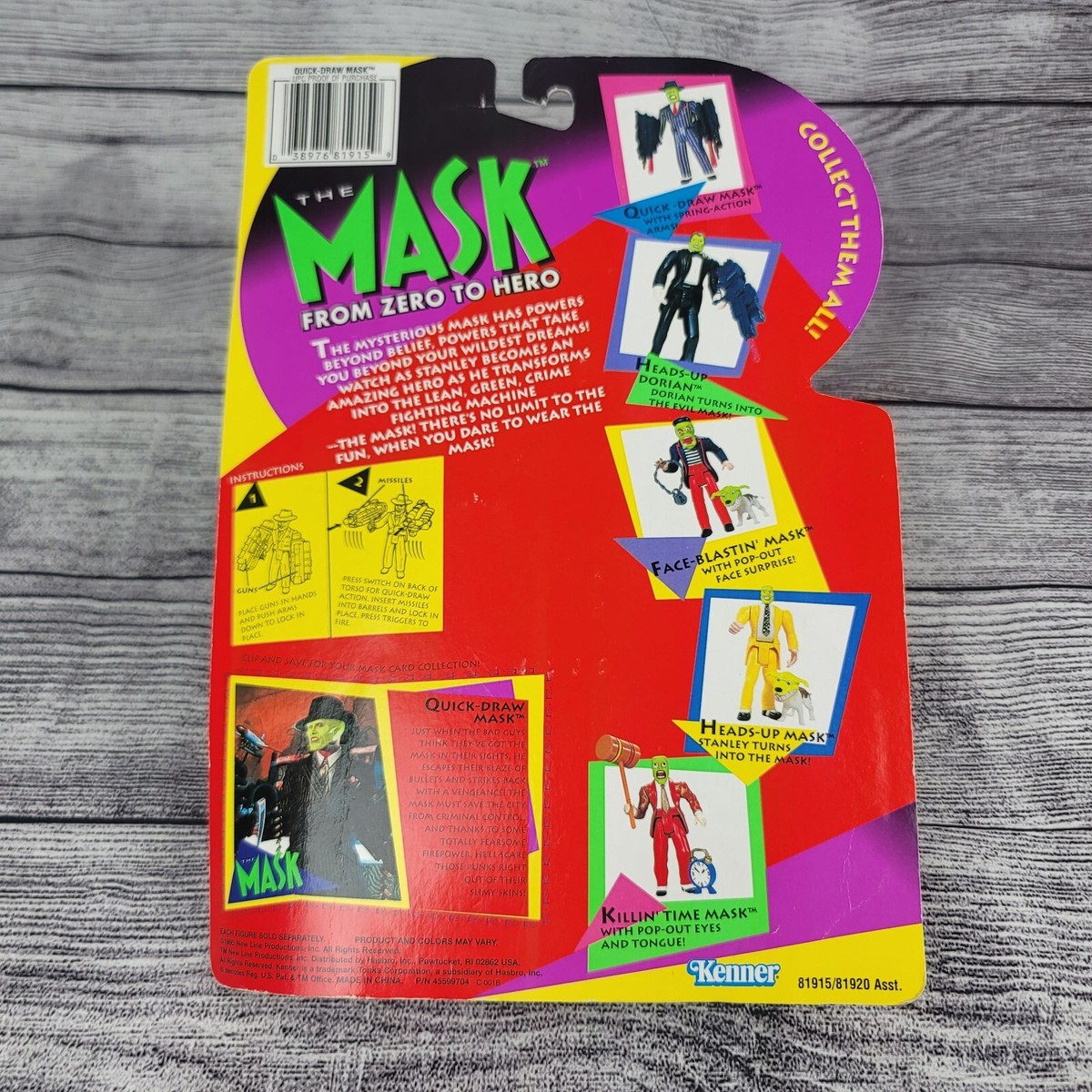 95年ケナー製!デトックス·映画“MASK”のマスク·トイ 95年ケナー製!デトックス·映画“MASK”のマスク·トイ-新作