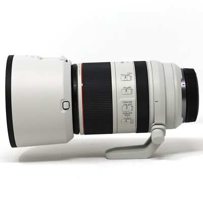 Eos Canon White Lens Canon Telephoto Lens EF 70-200mm IS II Camera