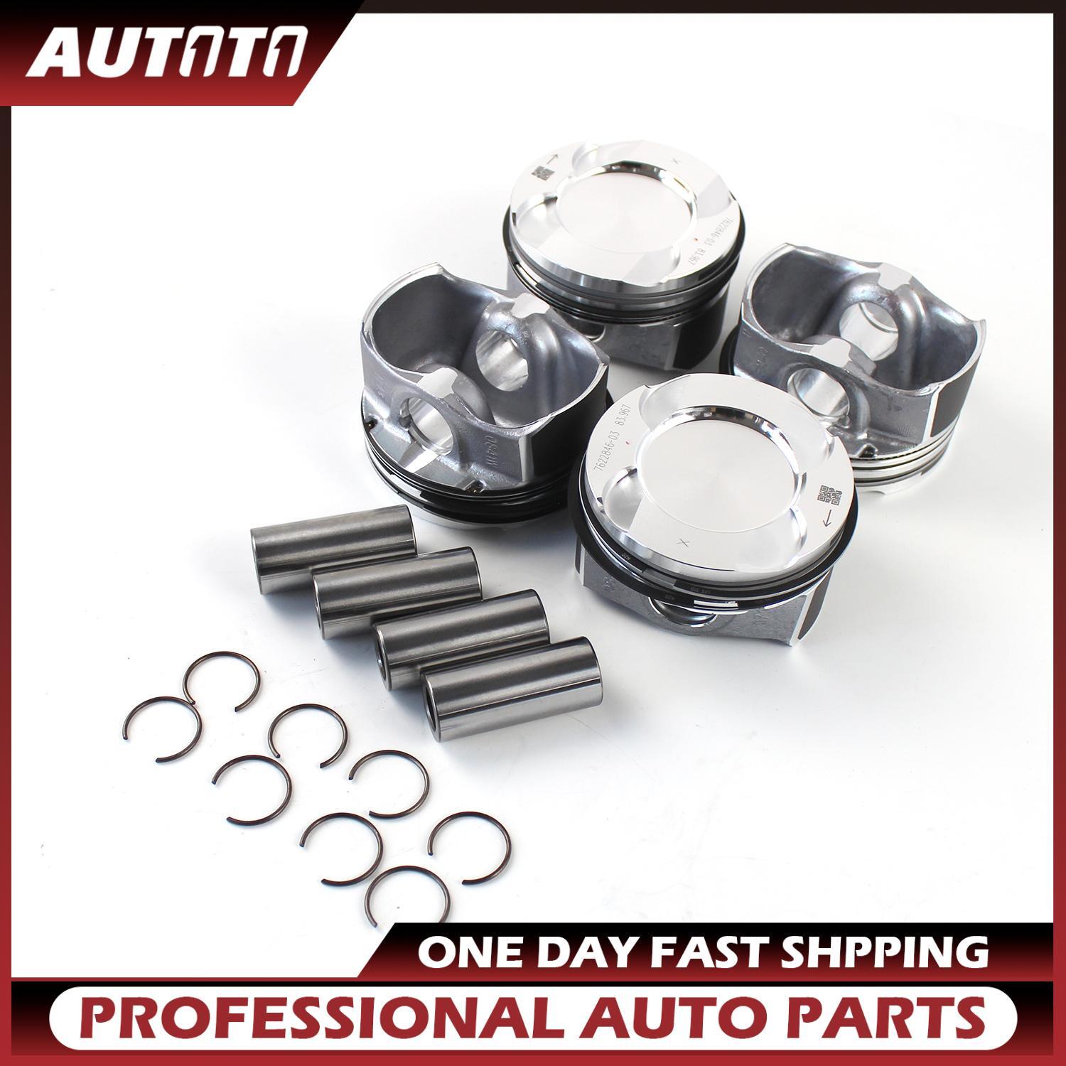 4PCS 84mm Pistons Rings Φ22mm CR Nural Goetze BMW 125i 320i 328i 428i 528i