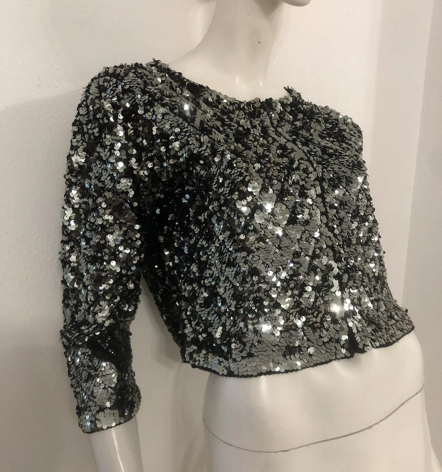 MARC by MARC JACOBS Giacca leggera paillettes Tg S - Immagine 3 di 4