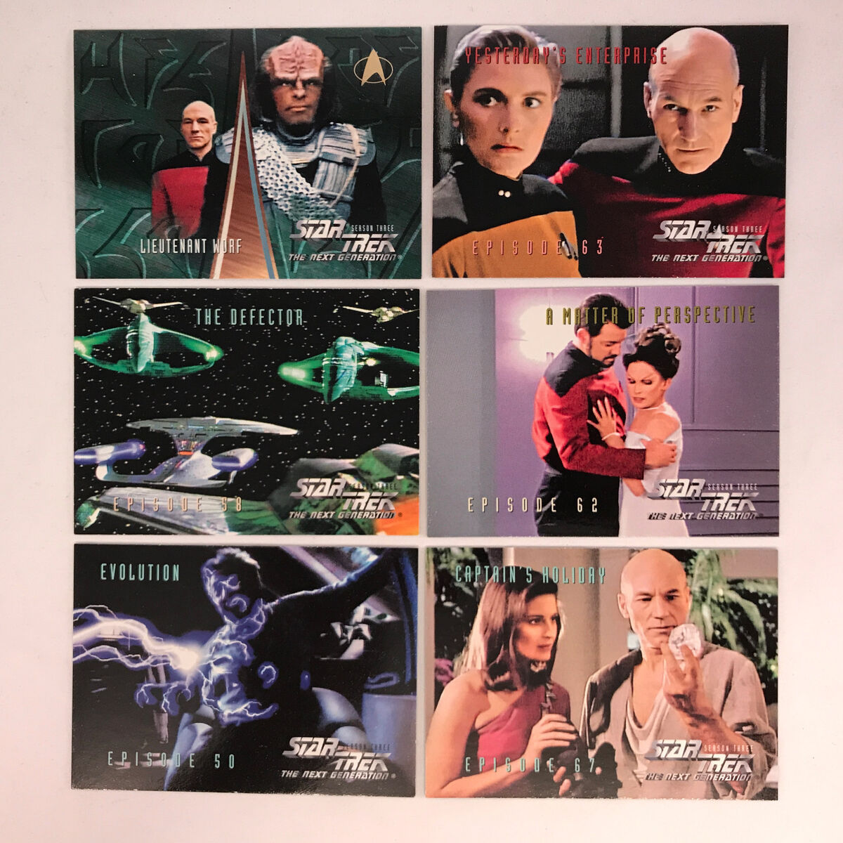 STAR TREK THE NEXT GENERATION SEASON 3 (1995) Complete STAR TREK THE NEXT GENERATION SEASON 3 (1995) Complete