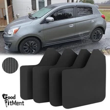For Mitsubishi Mirage Mud Flap Mudguard Splash Guard Front Rear Textured Mudflap