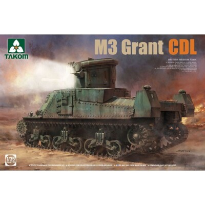 Takom #2116 1/35 M3A1 Grant CDL