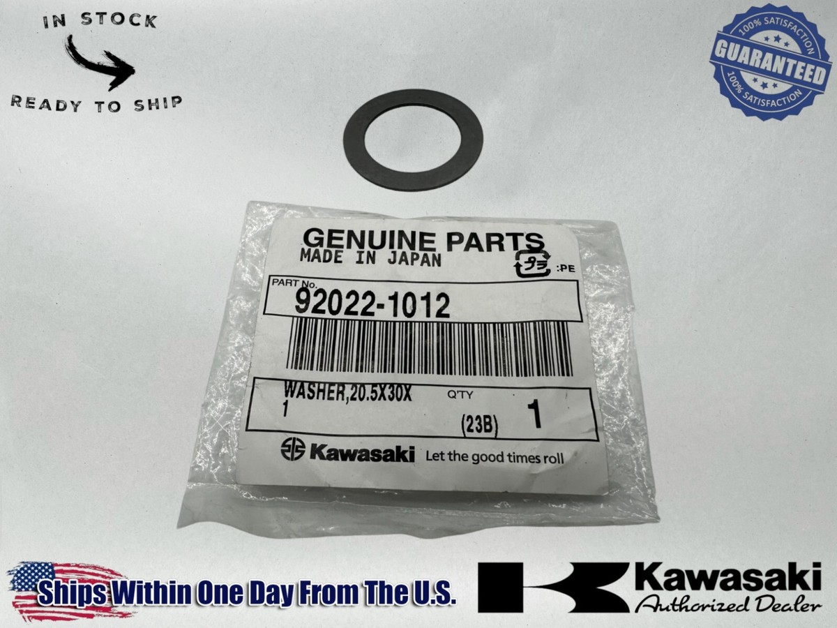 Kawasaki OEM Washer 20.5X30X1 92022-1012 - KZ1000,KZ750,KZ650