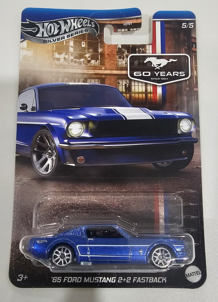 ホットウィール　マスタング 65 ファストバック　チェイス Hot Wheels Chase Metal Base Silver Series '65 FORD MUSTANG 2