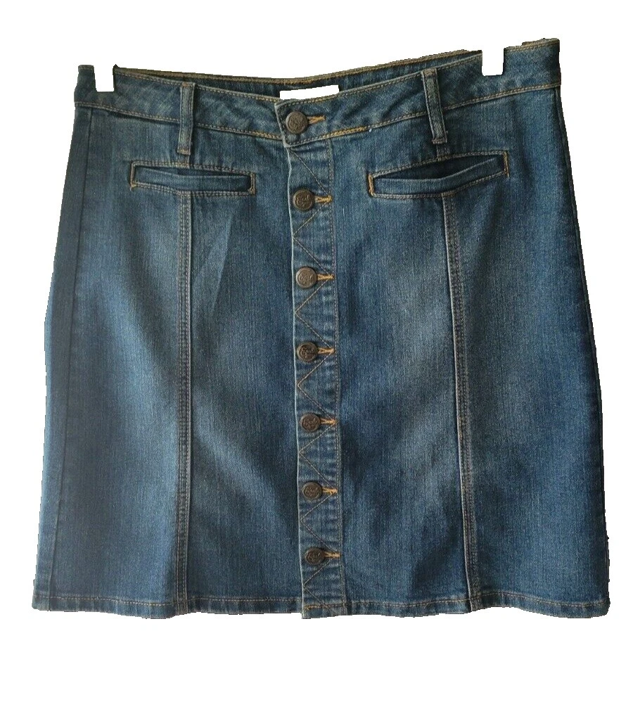 Faldas lisas de jean Earl