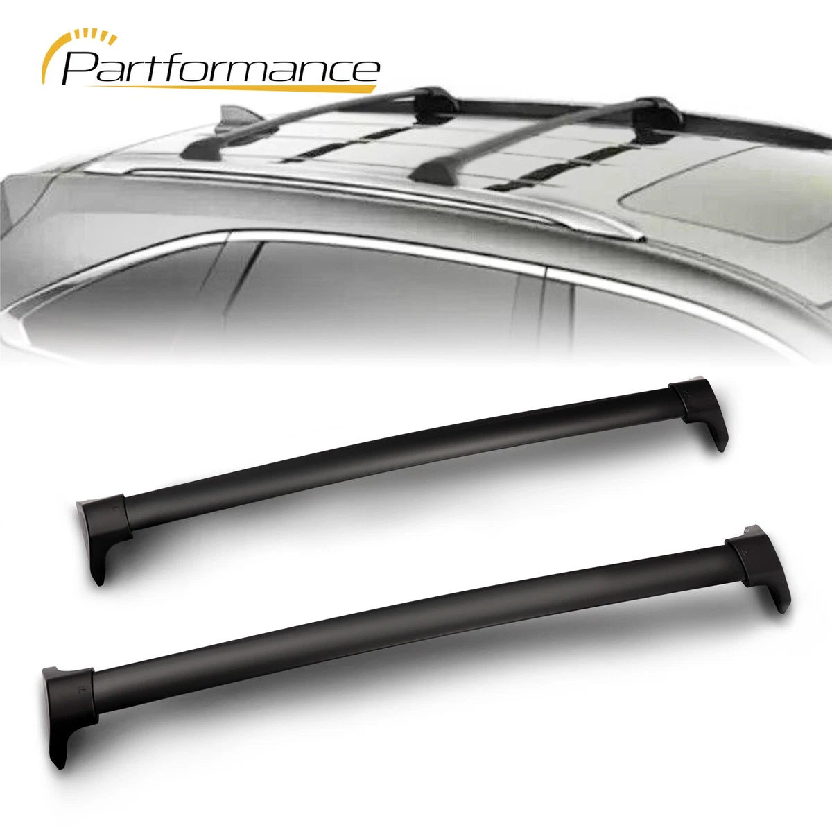 Cross Bar Roof Rack Rail for 2014 2020 Acura MDX 08L04 TZ5 201