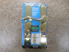 Wright Products Serenade Mortise Keyed Lever Mount Latch Deadbolt Brass VMT115PB