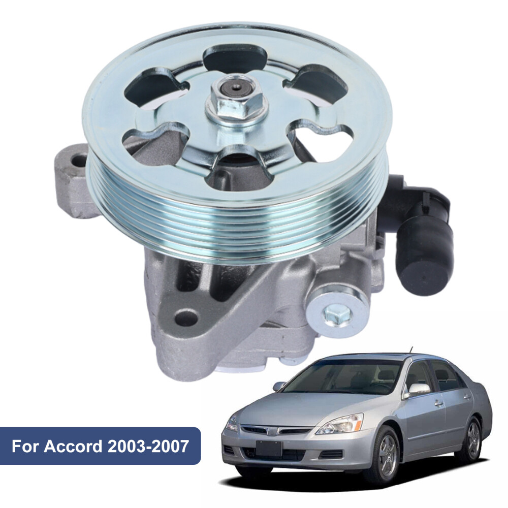 For 2003-2007 Honda Accord EX LX DX 2.4L Power Steering Pump With 