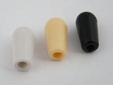 3 Way TOGGLE SWITCH TIP Cream/Black/White Epiphone LP SG style guitars M4 thread