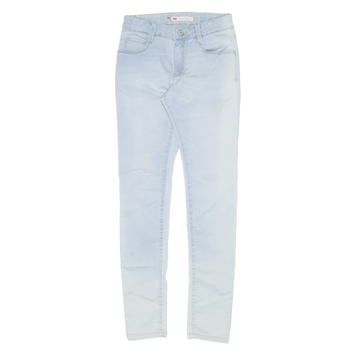 LEVI S 721 Girls High Rise Blue Denim Slim Skinny Jeans W24 L29 eBay