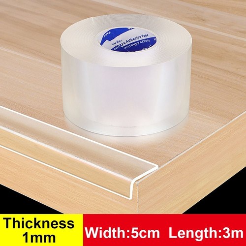 Self Adhesive Table Edge Guard Tape Collision Proof Furniture Corner Bumper - Photo 15/31