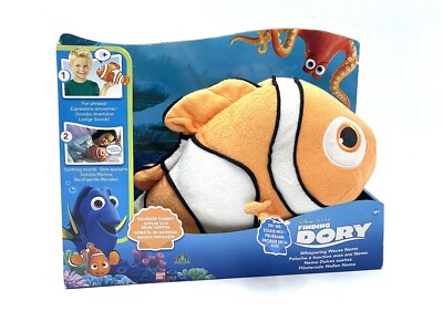 Disney Pixar Finding Dory Whispering Waves Nemo Plush Bandai# NIB LS