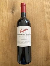 Biete eine Flasche 2001 Penfolds Winemaker s Selection Shiraz Cabernet Vintage.