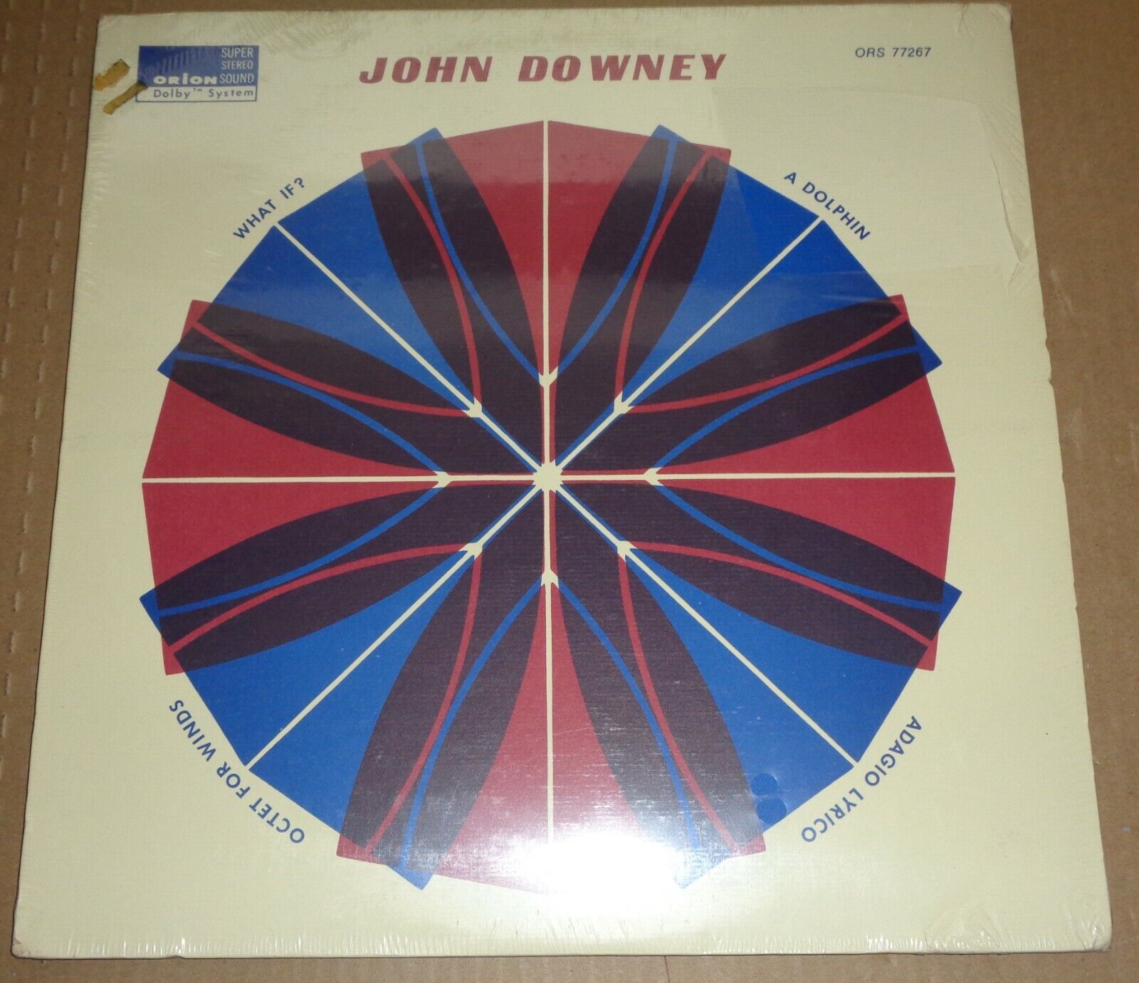 JOHN DOWNEY What If?, A Dolphin, Adagio Lyrico, Octet - Orion ORS 77267 SEALED