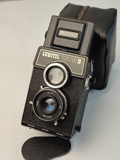 Lubitel-166B LOMO Lomography 6x6 cm twin lens medium format TLR film camera USSR