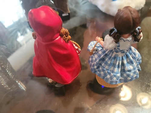 1999 red ridehood Classic Collectibles Wizard of Oz Dorothy Toto Figurine 5" - Picture 3 of 8