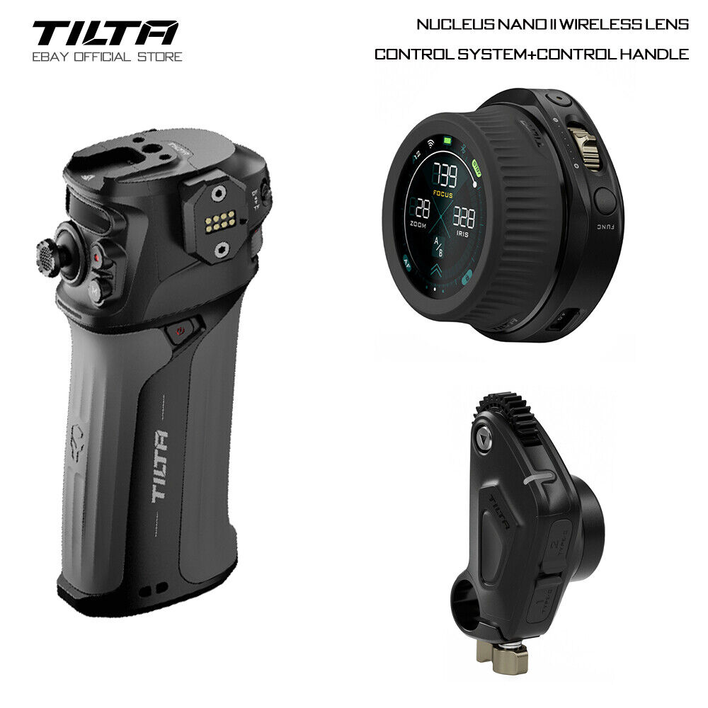 Tilta Nucleus Nano Wireless Lens Control System Follow Focus Motor Kit WLC-T05