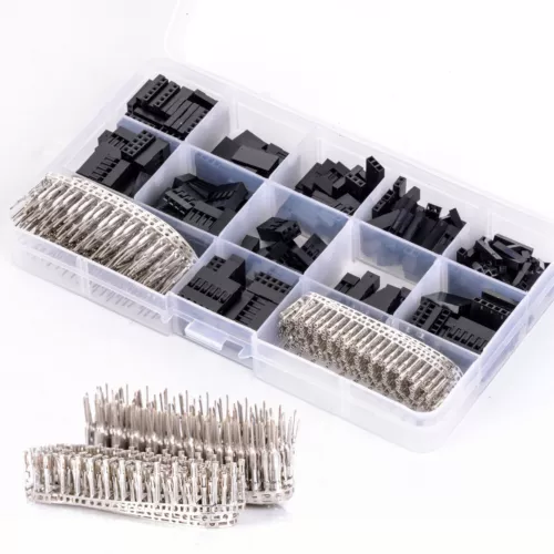 620x Sortiment Pinheader Buchsenstecker 2,54mm Dupont Raster + Crimpkontakte Set - Bild 4 von 16