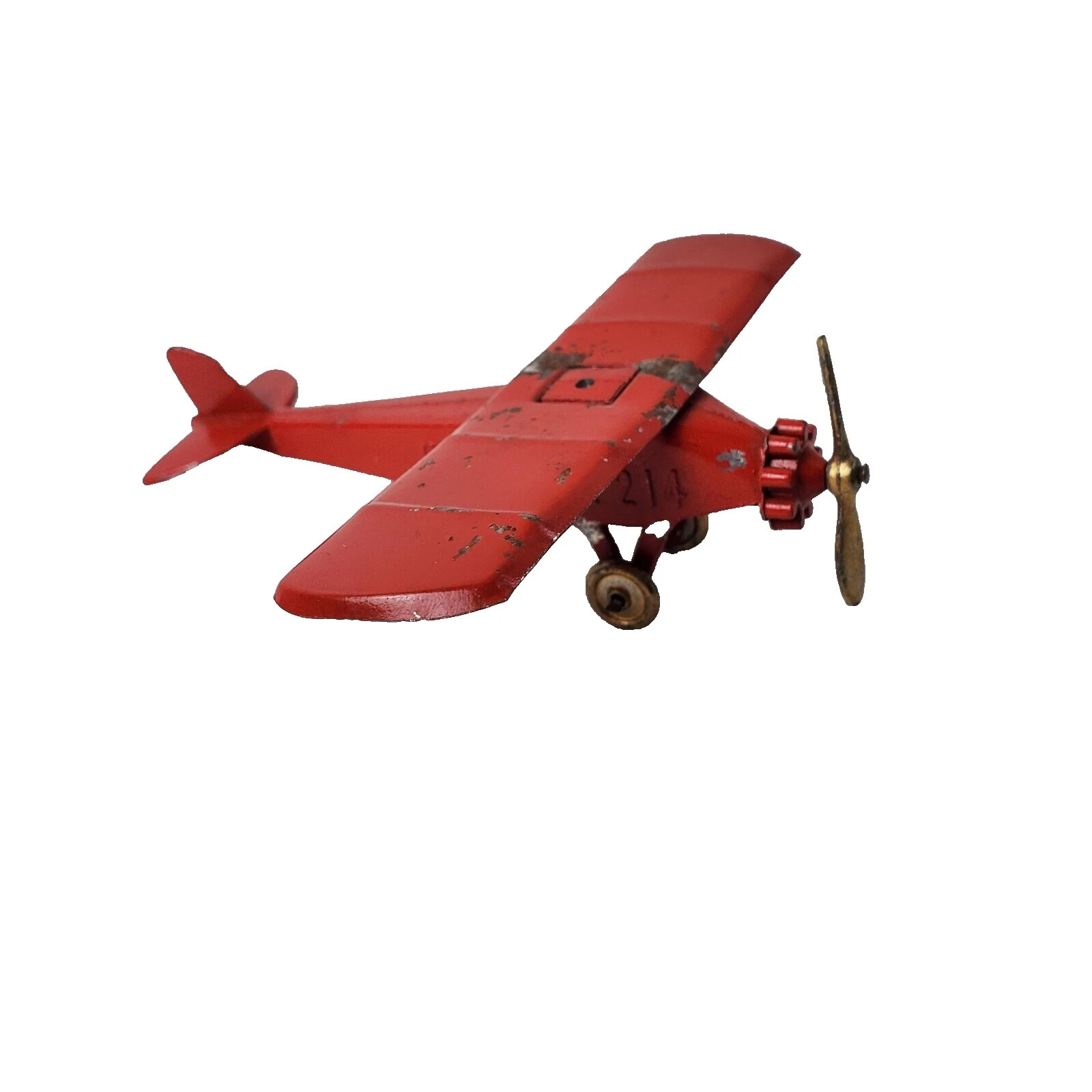 Vintage Metal Blanco TootsieToy fabricación Diecast aviones y naves espaciales