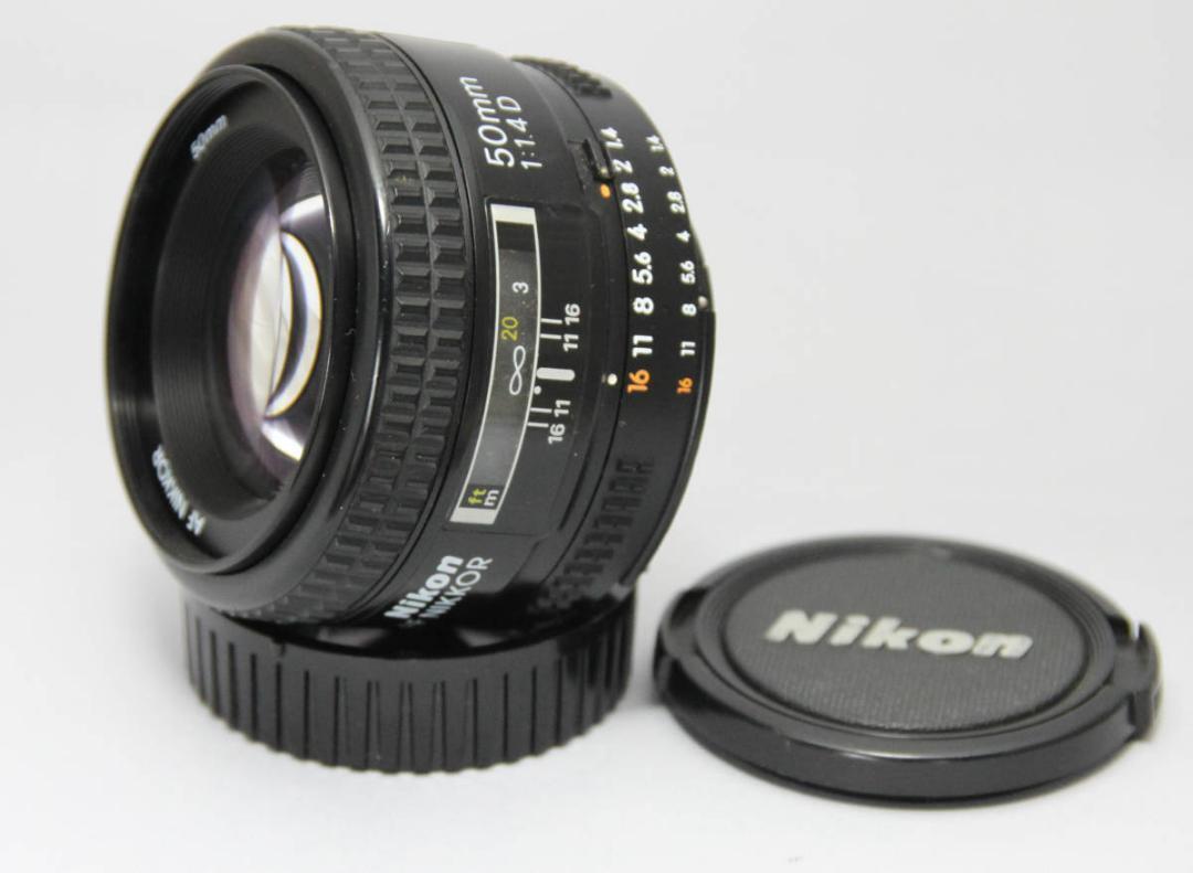 Nikon ニコン AF NIKKOR 50mm F1.4 D Nikon AF NIKKOR 50mm f/1.4D Lens 1902 B&H Photo Video