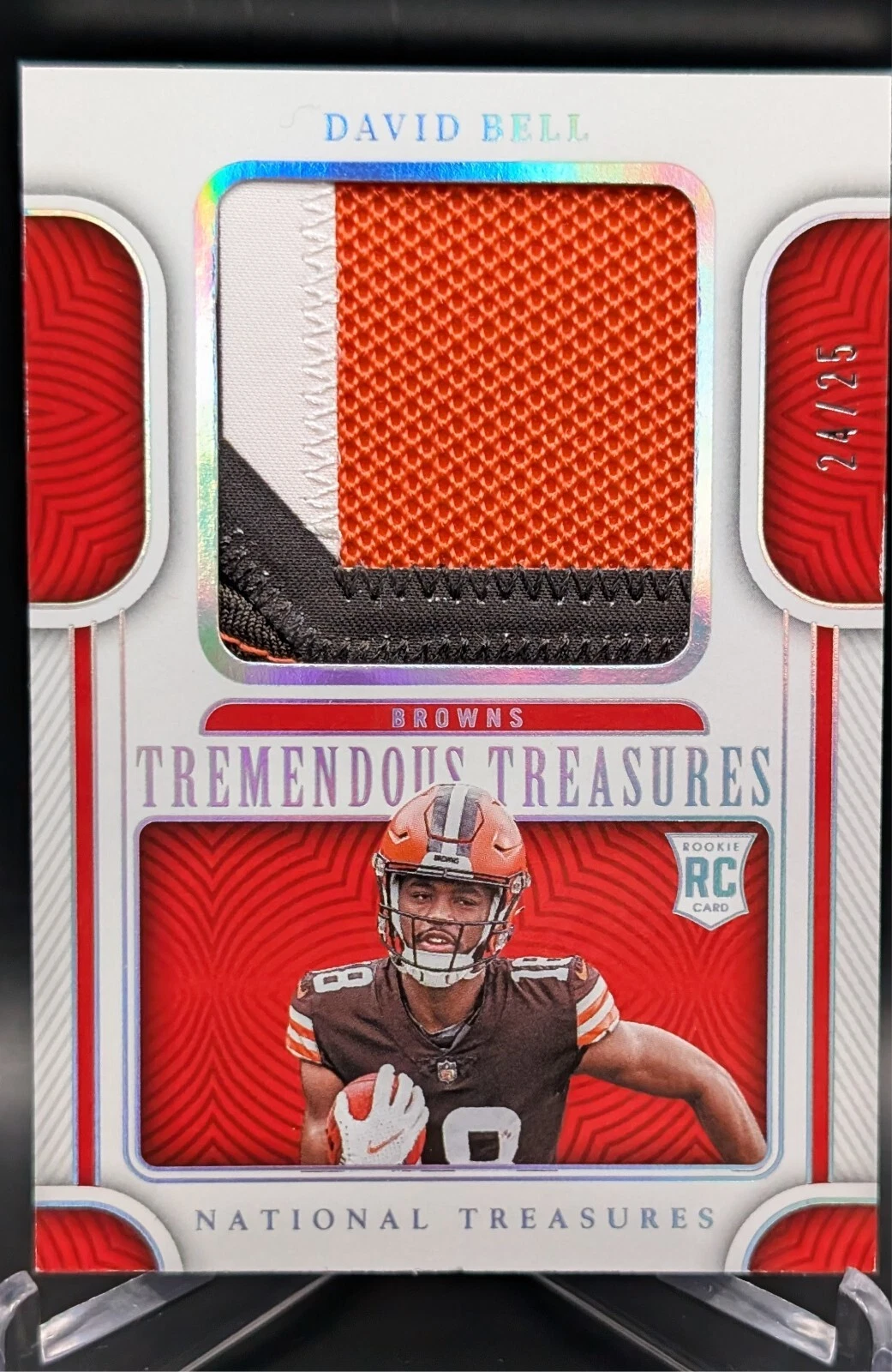 David Bell Panini National Treasures Collegiate Rookie Signatures #DBE Base