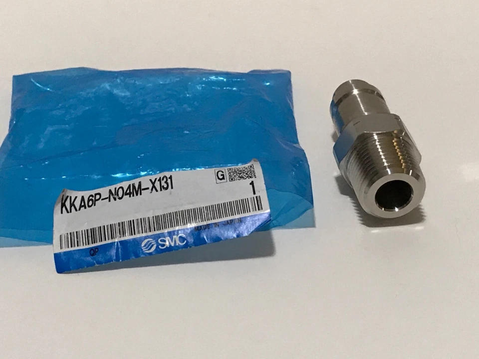 KKA6P-N04M-X131 , SMC Pneumatics, Fitting, Quick Connect, SS - Image 4 of 4