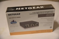 NETGEAR GS305 5-PORT GIG GIGABIT ETHERNET SWITCH 300 SWITCH SERIES