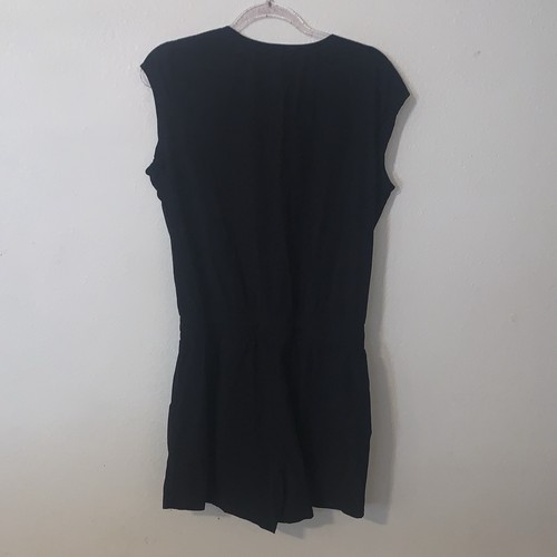 Katfish Beachwear Black Jumper Pockets Zip Up Elastic Waist - Picture 7 of 9
