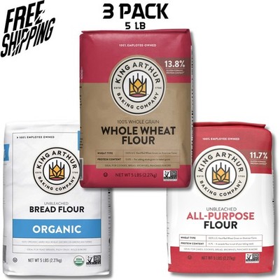 King Arthur Flour Variety-Pack 5 LB. 3 Bags