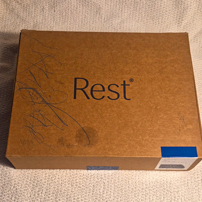 Rest Evercool Cooling Fitted Sheet Twin Midnight Blue Factory Sealed Box  Damage