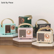 Vintage Style Wireless Bluetooth-Compatible Speaker, Multipurpose Portable Mini
