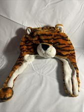 Tiger Stuffed Animal Beanie Hat Pre-owned Great Condition