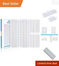 4PCS Solderless Breadboard Kit - 2PCS 830  2PCS 400 Points for Arduino Projects