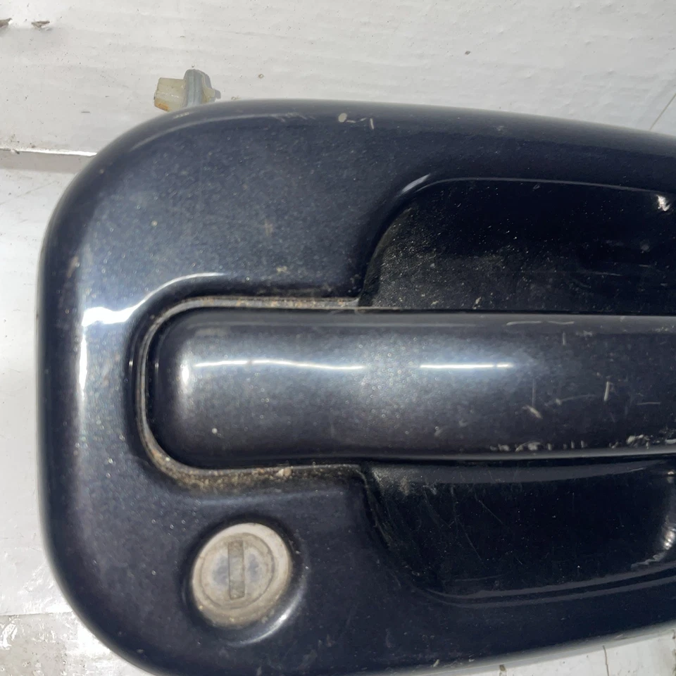 GMC YUKON 2000-2006 manija de puerta exterior pasajero delantero derecho azul 15029902 Foto 3 de 4