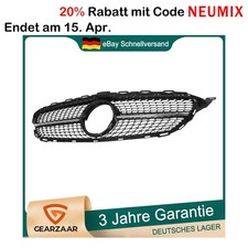 Grill K&uuml;hlergrill Diamant passt f&uuml;r Mercedes-Benz C-Klasse W205 C205 2015&ndash;2018