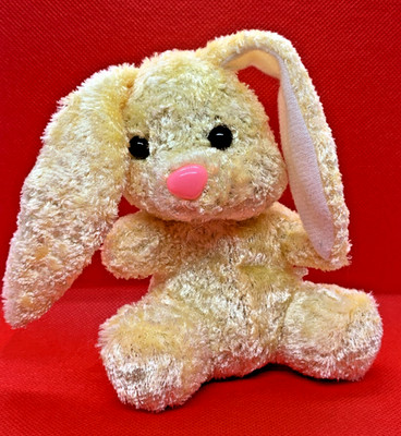 Small Easter Bunny Rabbit Light Yellow 5 inches Tall