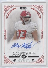 2022 Onyx Vintage Blue Signatures Max Mitchell #VAMM Auto 4z8