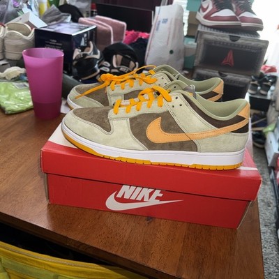 Size 12.5 - Nike Dunk Low Dusty Olive 194958118839| eBay