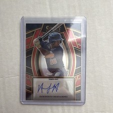 Panini 2024 Select Heriberto Hernandez #SS-HH Red Prizm /99 Auto Tampa Bay