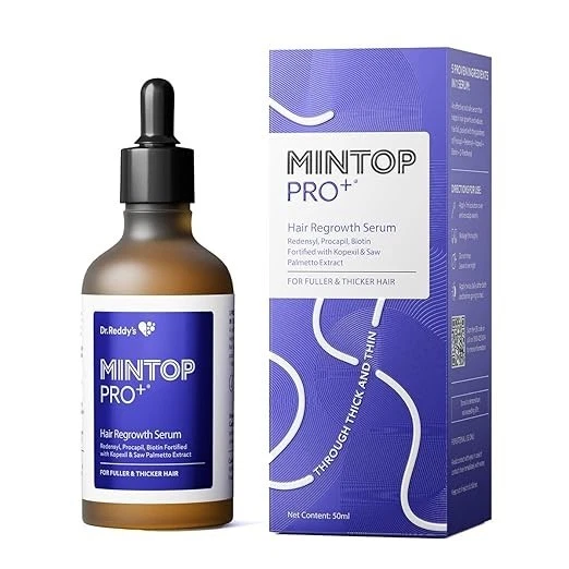 Mintop Pro Plus Hair Regrowth Serum Proven Hair Fall Contro,Scalp Nutrition-50ml