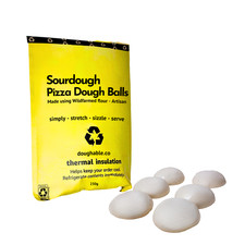 Sourdough Pizza Dough Balls – 280g - Wildfarmed Regenerative Flour