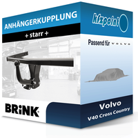Brink AnhäNgekupplung Starr Passend FüR Volvo V40 Cross Country 10.2012-08.2019