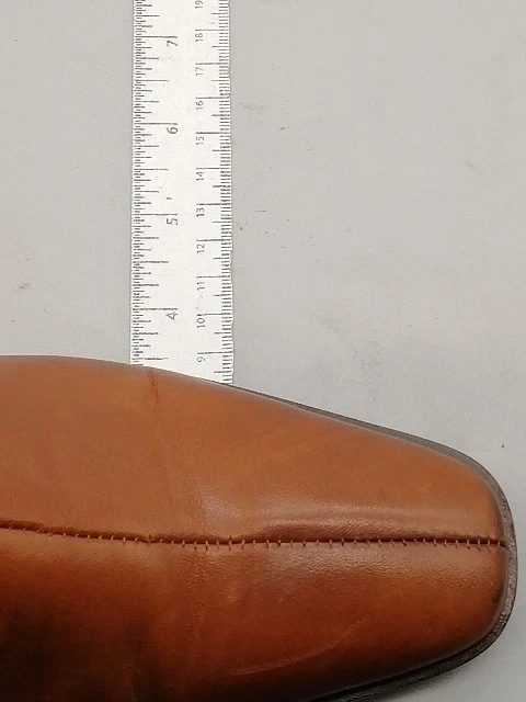 Talbots Boots Womens Brown 6.5 AA Leather Ankle Bootie Shoe Side Zip Classic - Image 4 of 4