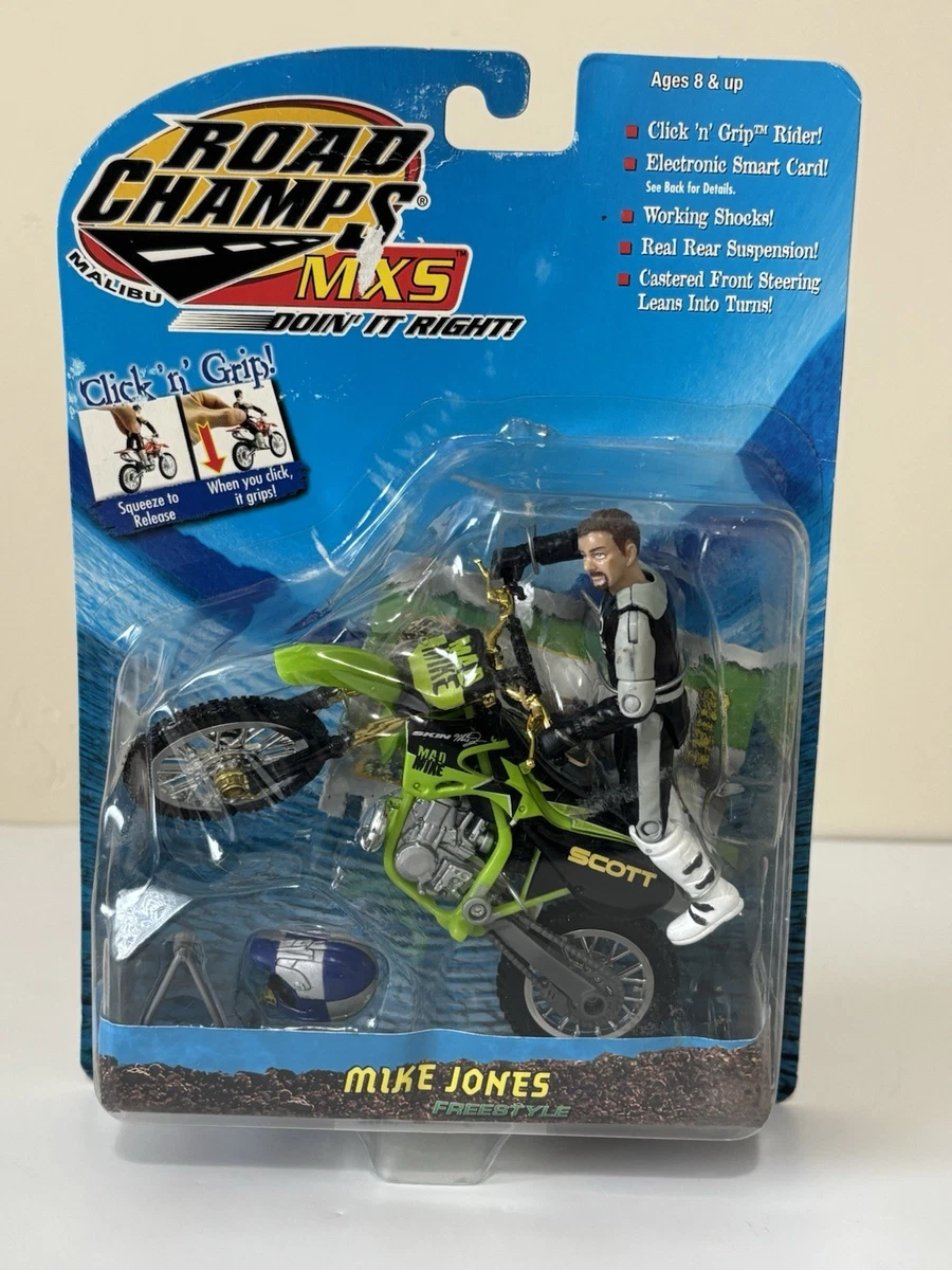 MXS RICKY CARMICAEL　モトクロスフィギア Road Champs MXS Ricky Carmichael Motocross Racer Figure (26100