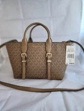 NWT Michael Kors Mercer Gallery MD Center Zip Tote Adj Shoulder Strap