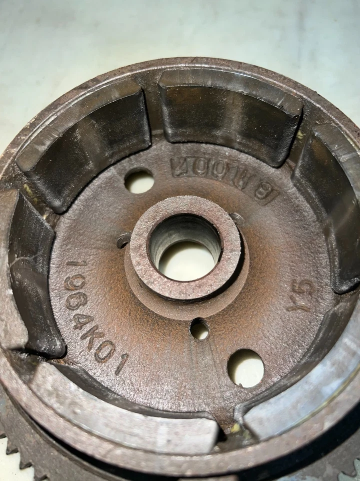 1999 POLARIS XPLORER 400 4X4 MAGNETO ROTOR FLYWHEEL OEM 3089247 - Image 3 of 4