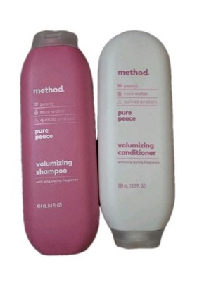 Method Pure Peace Volumizing Shampoo and Conditioner - New