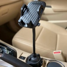 New Universal Car Mount Adjustable Gooseneck Cup Holder Cradle for Cell Phone US